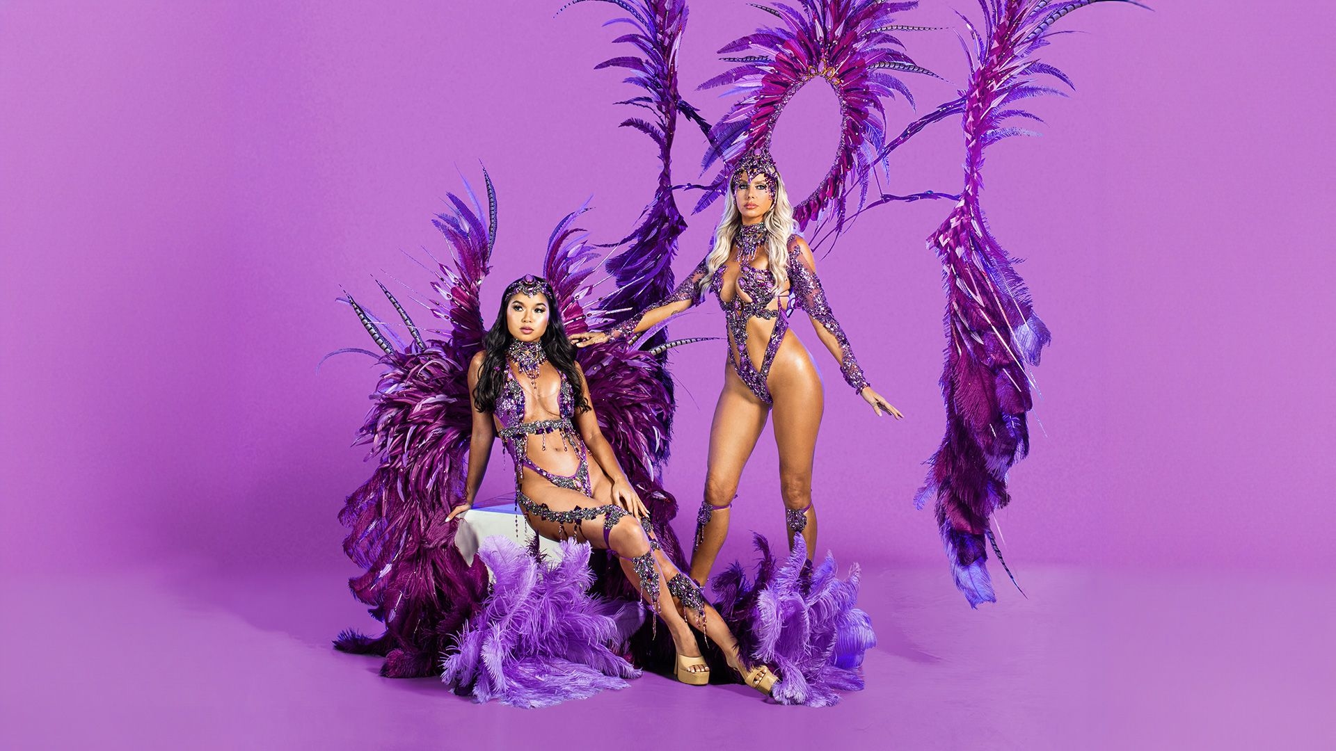 amethyst Two-Piece or Monokini in Bliss Carnival, trinidad-carnival - 2025