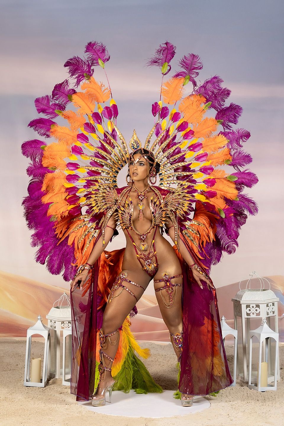 heya Wire Bra and High Cut Bikini in Tribe Carnival, trinidad-carnival - 2025