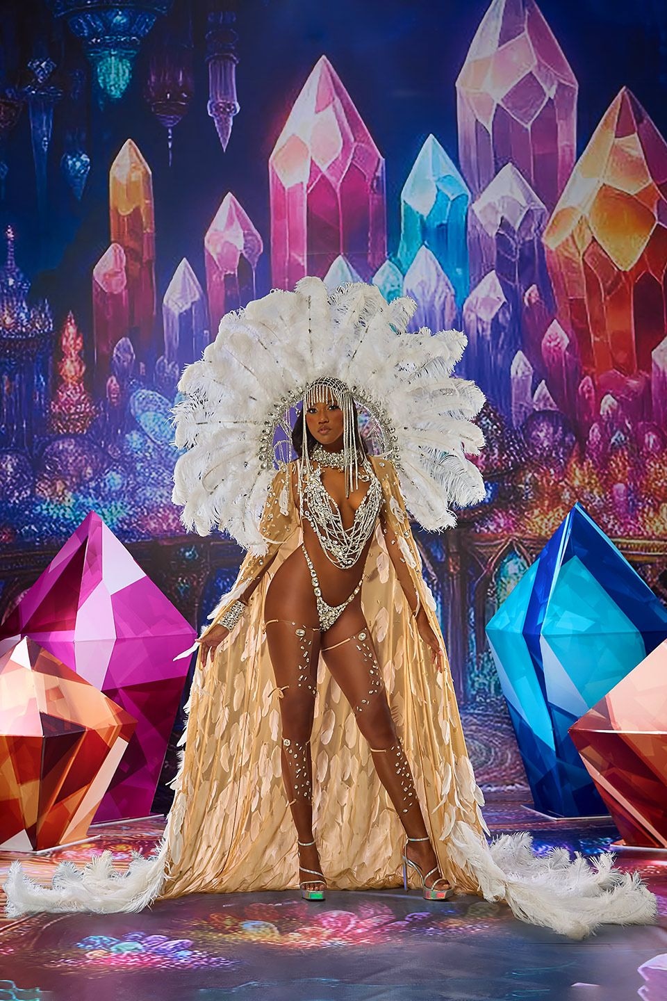 diamonds Diamonds Frontline in Harts Carnival, trinidad-carnival - 2025