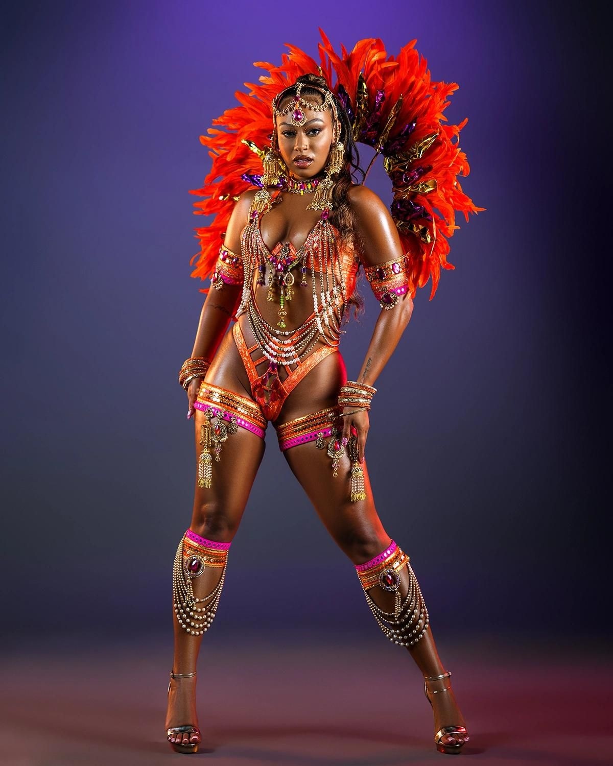 suhraya Backline in genx, jamaica-carnival - 2025